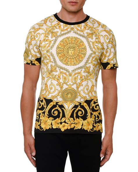 versace t shirts on sale|versace t shirt men price.